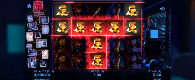 Cash Noire game screen