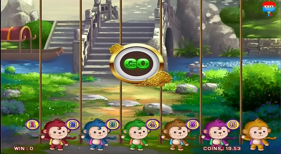 Monkey Thunderbolt game screen
