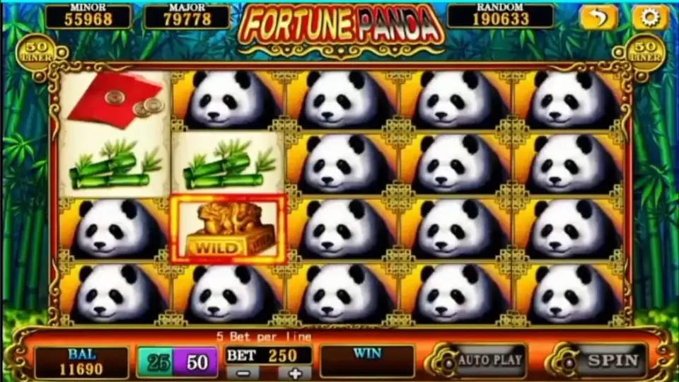 Fortune Panda game screen